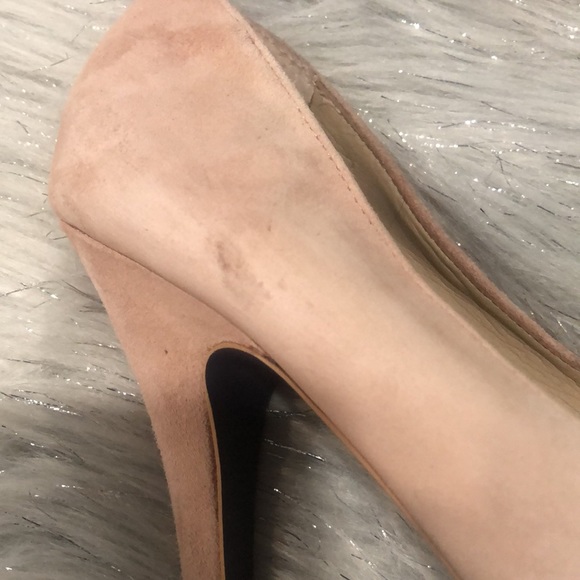 RACHEL Rachel Roy Suede Platform Studded Heels - Picture 6 of 8